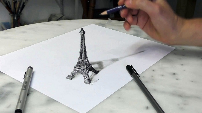 How To Draw 3d Pictures For Beginners Step By Step Techniques