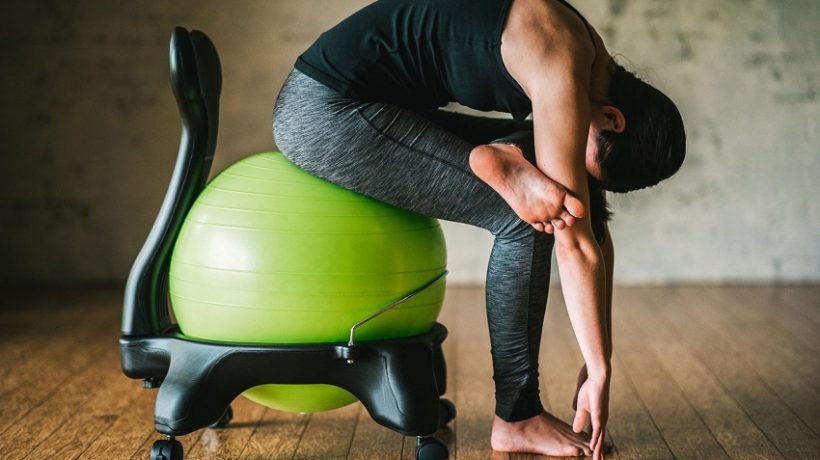 Get fit with the fitball