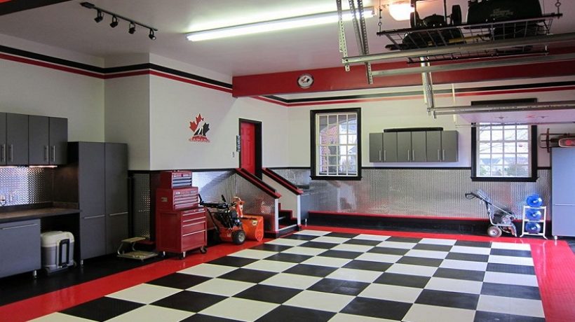 5 keys to paint the garage store: colors, materials and inspiration