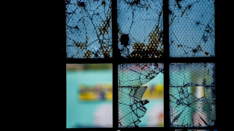 How to deal with a broken or shattered window