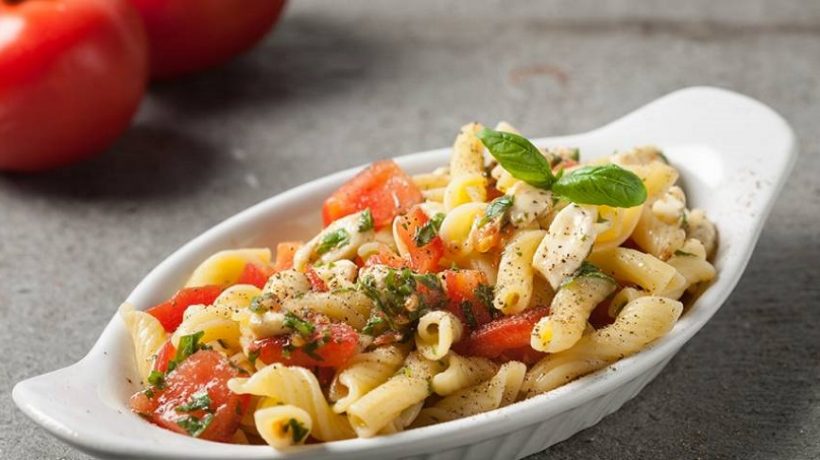 Healthy pasta salad