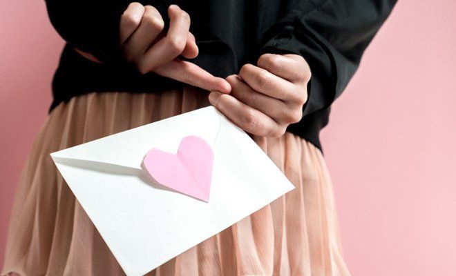 Love letter for Valentine: from heart to heart