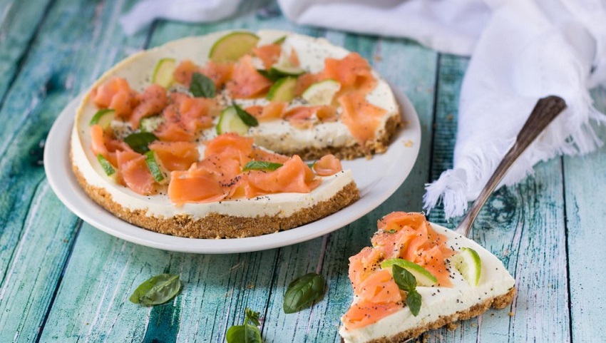 Salmon cheesecake: the recipe for a tasty variant of the sweet version