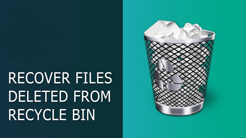 Recover video files from Recycle Bin