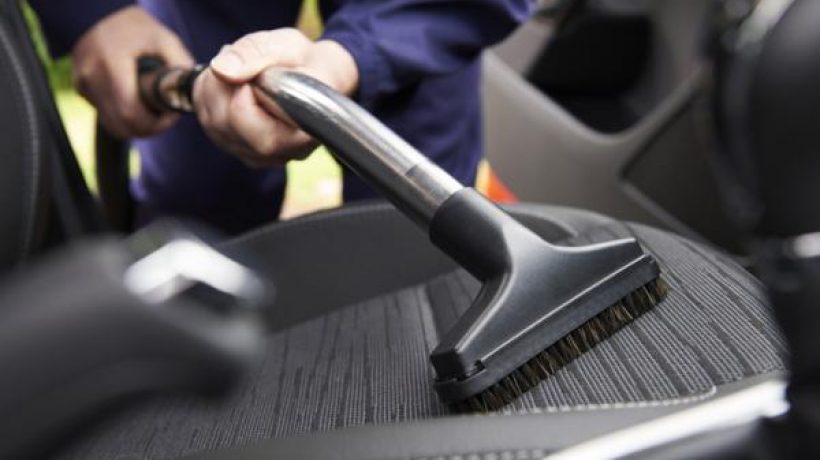 What is the best way to clean car upholstery?