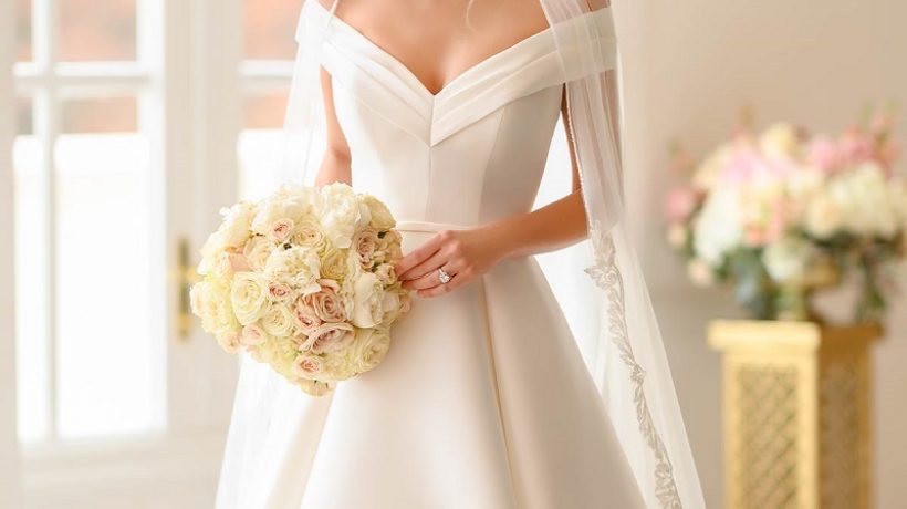 20 wedding dresses with a touch of color for the most glamorous
