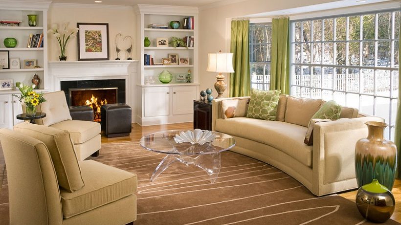The colonial style decor