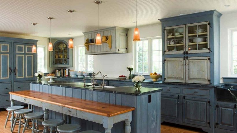 Chic country kitchen: the decrypted style