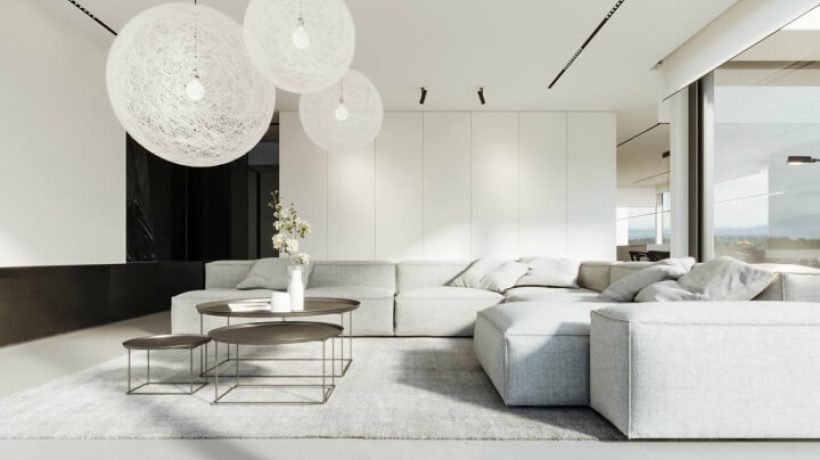 Six ideas to decorate a living room with minimalist style