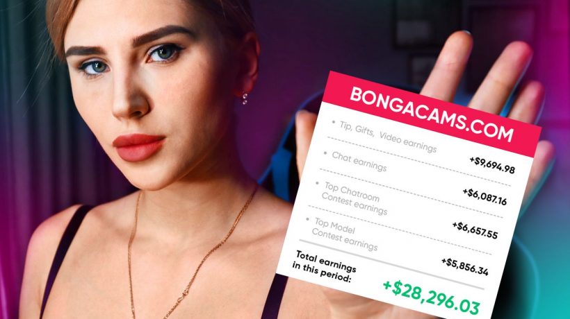 How much do they make on webcam: a girl from Washington shares real figures of her income on Bongacams