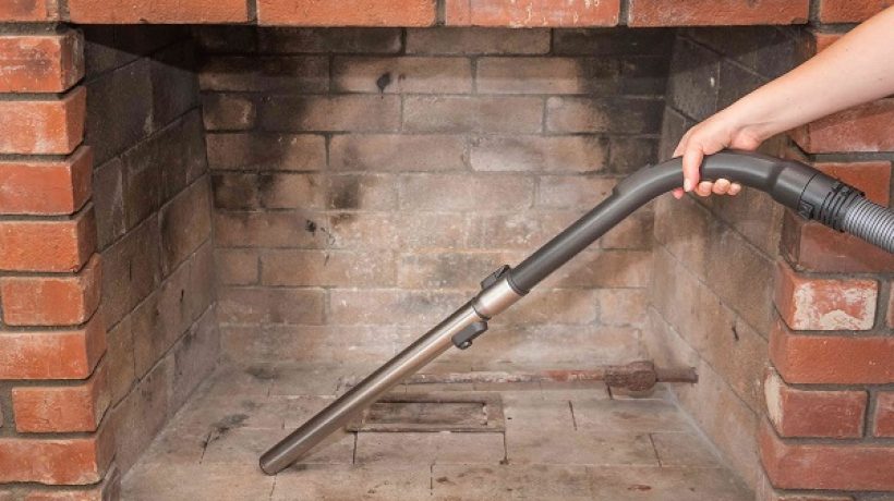How To Clean A Brick Fireplace?