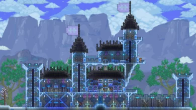 How to make ice-based furniture in Terraria
