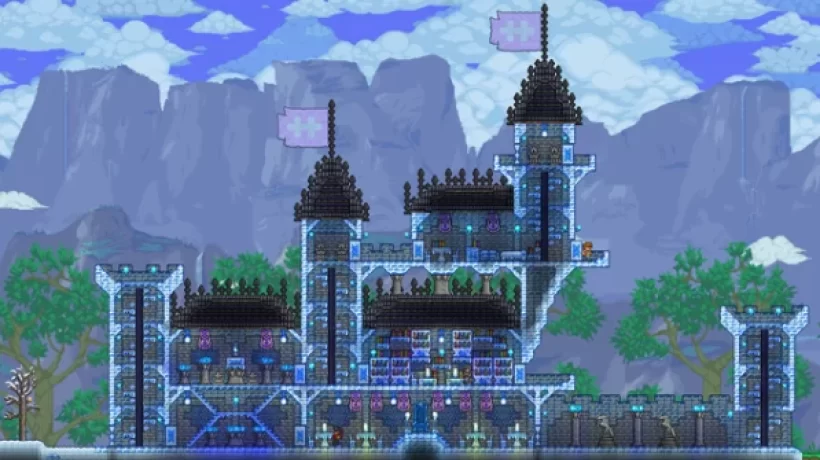 How to make ice-based furniture in Terraria