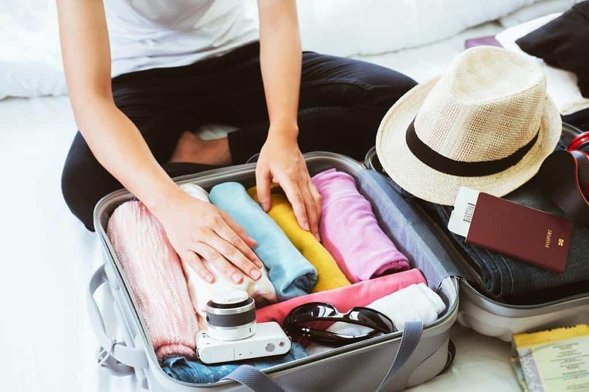 bag for a spring trip