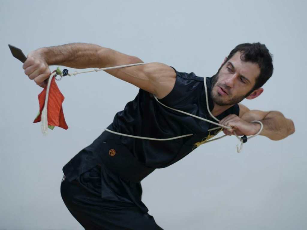 What is the historical use of rope dart