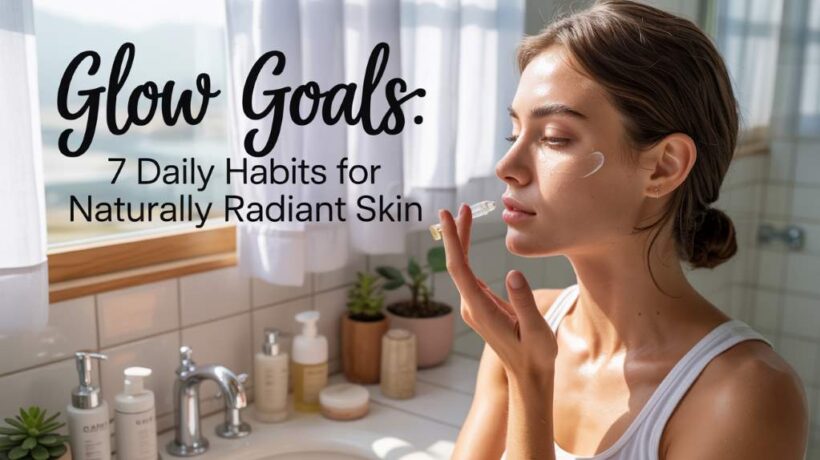 Glow Goals: 7 Daily Habits for Naturally Radiant Skin