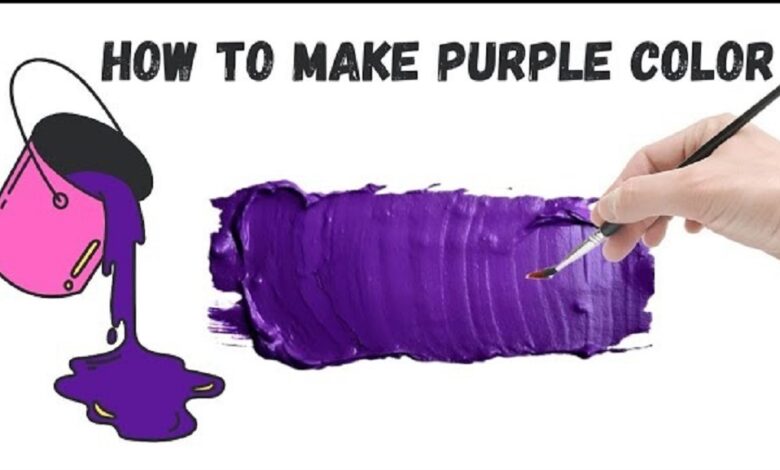 Is homemade purple paint as durable as store-bought paint