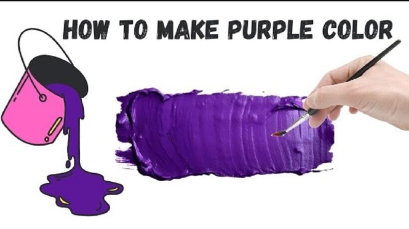 How to Make Purple Paint Without Buying It (DIY Color Guide)