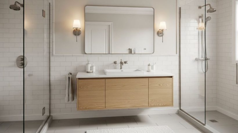 Transitional Home Decor Bathroom Styling Ideas