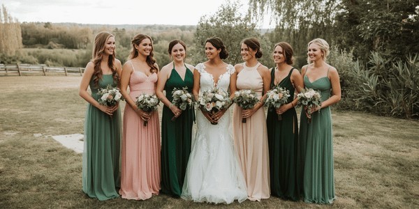 How to master 2026 bridesmaid dress colour trends. Discover this year's hottest palettes, from earth-toned olive and sage to bold chartreuse and sunset hues.