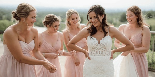 How to find the perfect bridesmaid dresses for your wedding. Learn what to look for in fabric, flattering fits, and seasonal colors to ensure your bridal party looks stunning.