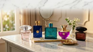 Versace perfume comparison guide bottles and scent profiles