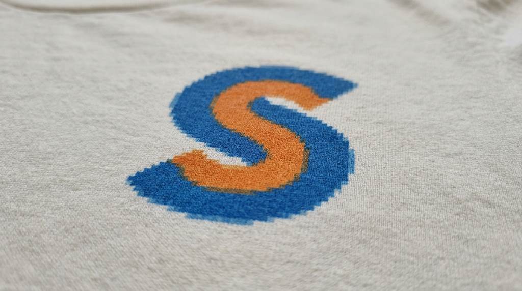Vector logo editing workspace with sharp graphics