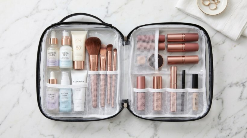 How to Keep Cosmetics Neat in Travel Makeup Bags